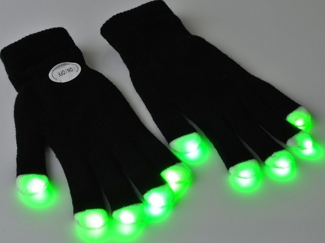 glow party gloves