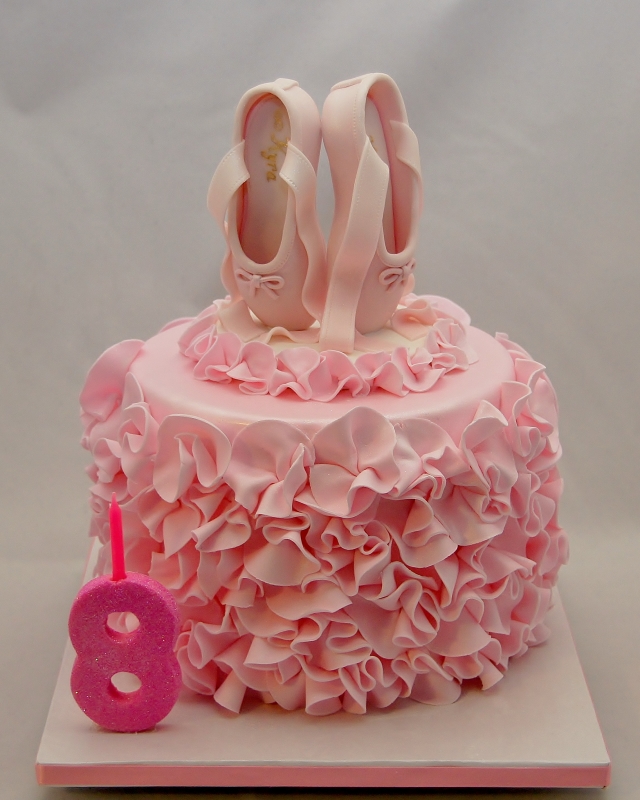 Ballerina-cake, Bdy Cake, Happy Bday Cake, Simple Birthday Cakes