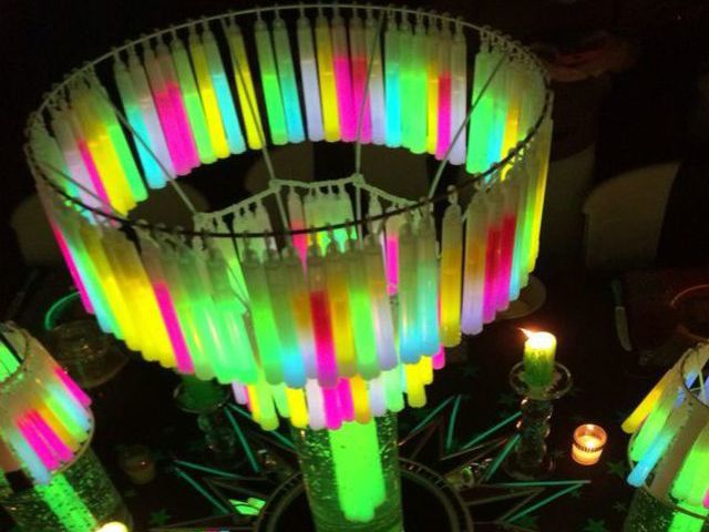 glowstick centrepiece