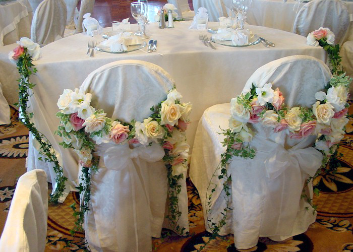 rose chair decor