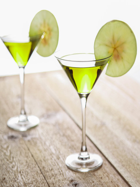 appletini diy Mocktails for birthday party