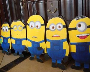 Decoration for minion theme party