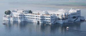 Beautiful lake palace