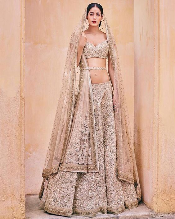 trending colors in bridal wear dresses, colors for bridal dresses