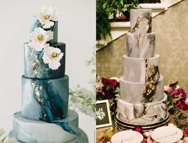 Marble Tones, reception cake, engagement cake ideas, Different Types of Cakes with Pictures, 