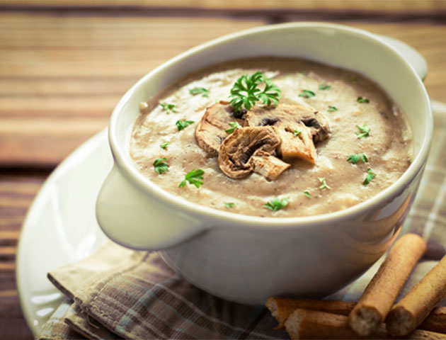 Best Indian Wedding Dishes Appetizers: Pepper Mushroom Soup