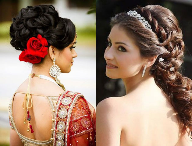  Bridal Hairstyle, Wedding Hairstyles, Wedding hair, Bridal hairstyle for long hair, Wedding hairstyles for medium hair, Indian wedding hairstyles, Simple Hairstyles for Indian Weddings, Latest Wedding Hairstyles, Indian bridal hairstyles, Indian wedding hairstyles, easy hairstyles for weddings