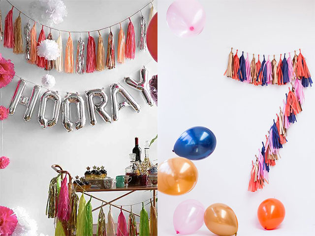 Tassel streamers