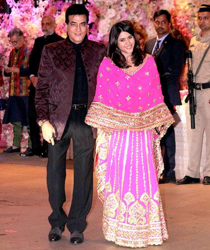 Akash Ambani and Shloka Metha 