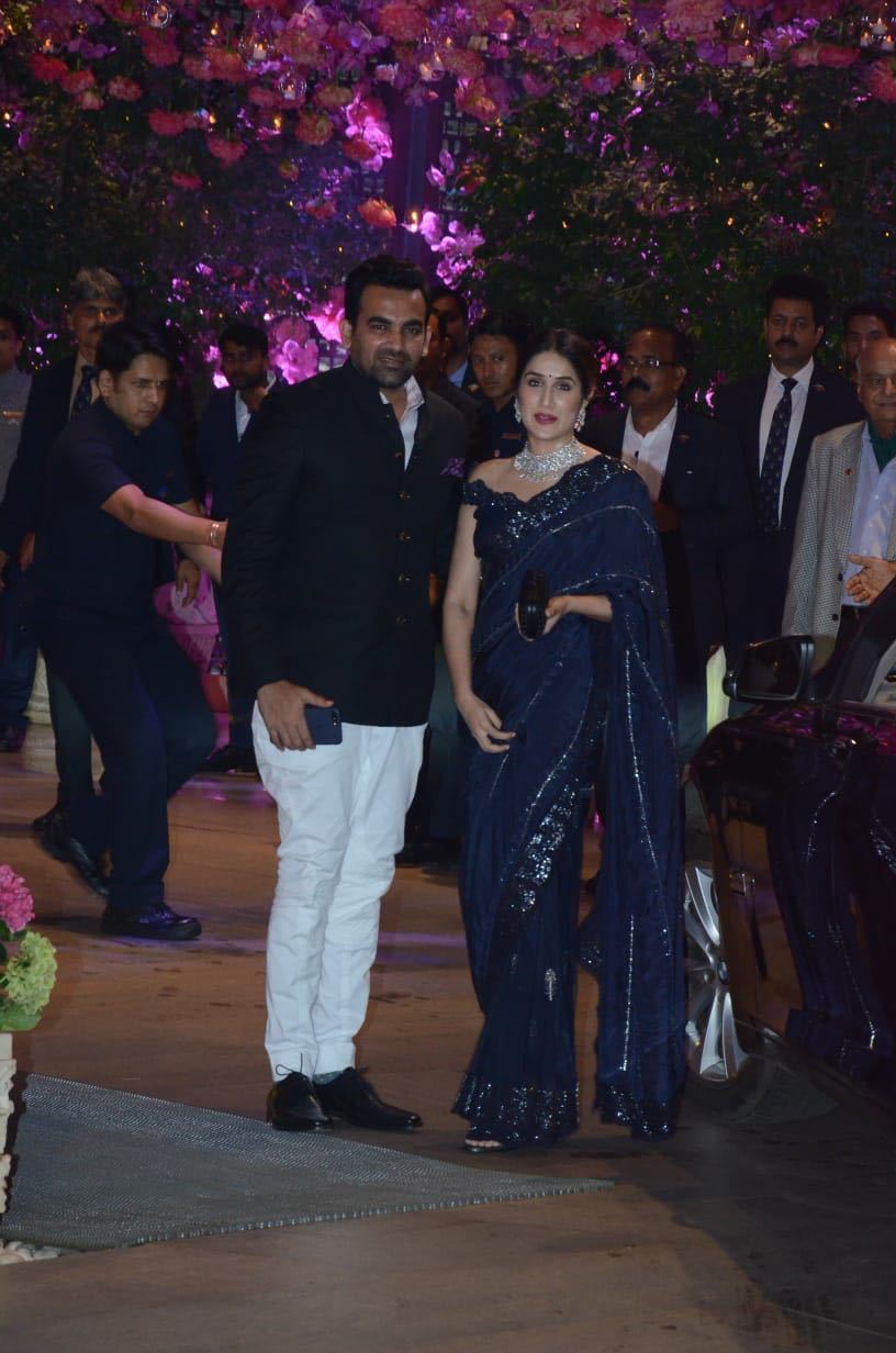 Akash Ambani and Shloka Metha 