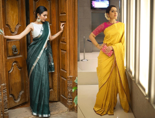 Saree Draping Styles for work