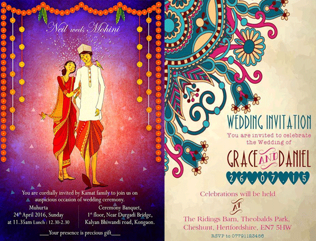 14 WhatsApp Wedding Invitation Messages & Card Templates