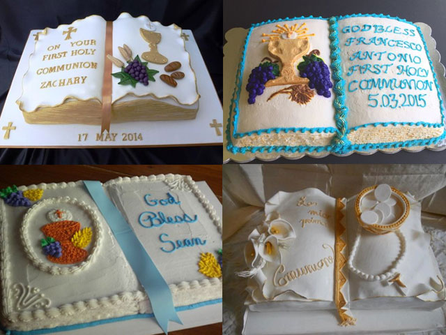 communion cakes, first communion cakes, holy communion cakes, first holy communion cakes