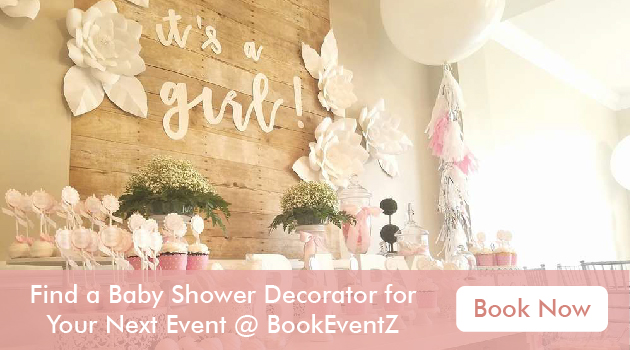 Baby shower decorators, decor for baby shower, decoration ideas for baby shower