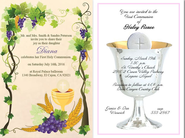 communion invitations, first communion invitations, first holy communion invitations, holy communion invitation, communion cards