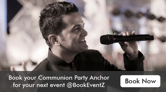 Party host, communion party host, party anchor in mumbai