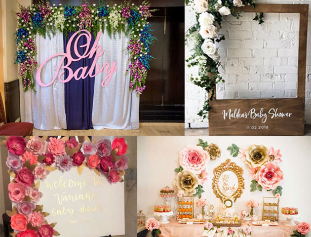 Floral Theme for Baby shower party planning