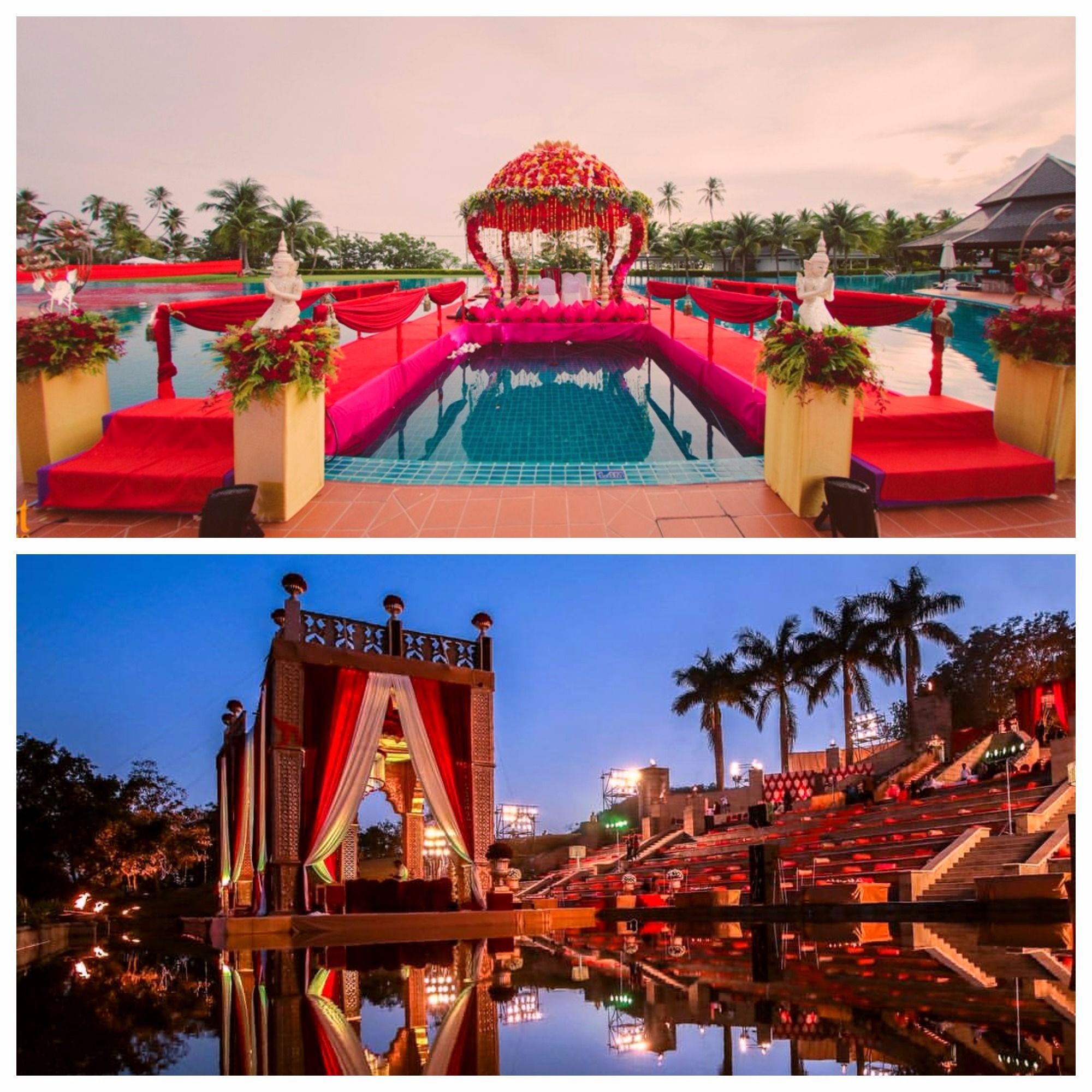 Water Floating Mandap