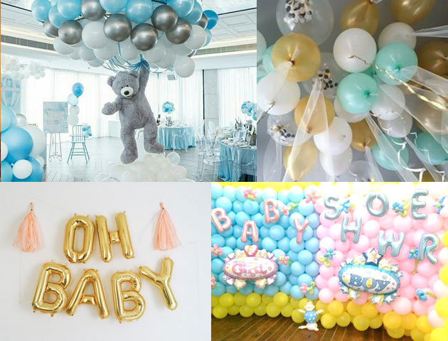 Baby shower party planning for Balloon Theme