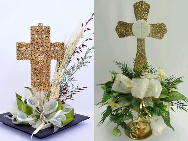 boy first holy communion decorations centerpieces