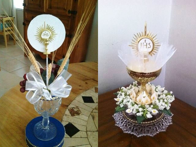 communion centerpieces, communion decorations, first communion party supplies, first communion centerpieces