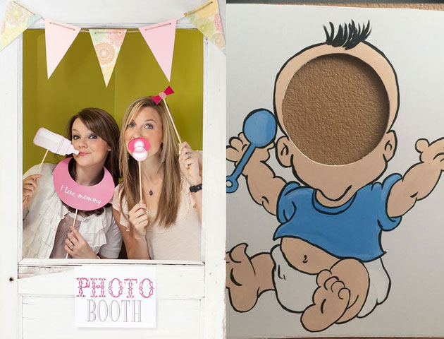 baby shower photo booth, baby shower photo booth props, baby shower props, baby props