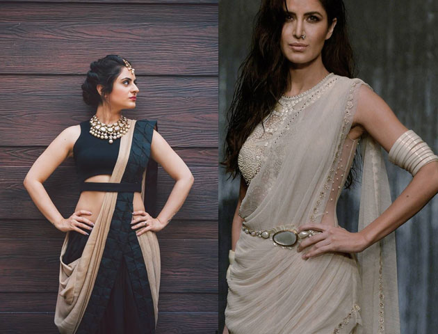 The ‘Kamarband’ Saree Trends