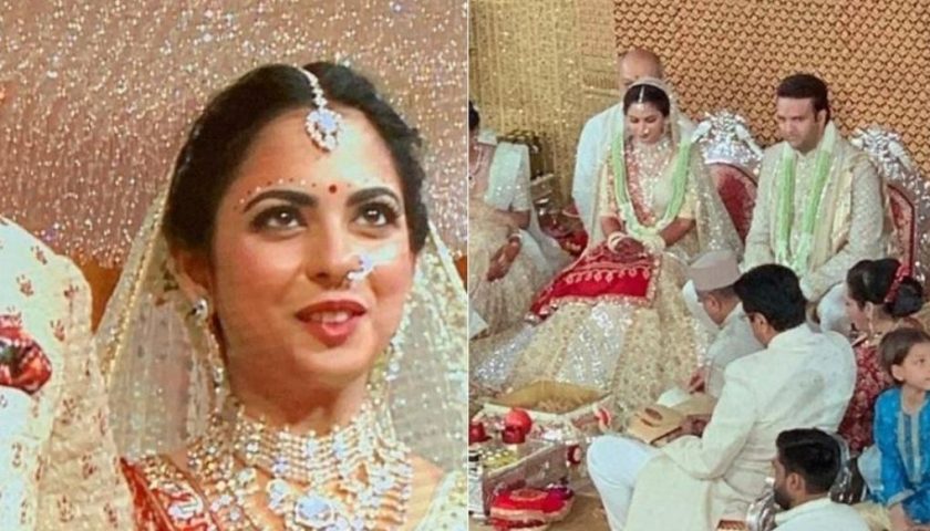 isha ambani, anand Piramal, isha ambani and anand Piramal, the ambani wedding, ambanis, ambani wedding