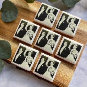 Personalized Photo Cookie - Anniversary Gift For Indian Parents