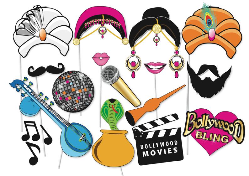  bollywood theme wedding, bollywood party, bollywood cinema ,bollywood style, bollywood theme party, Bollywood photobooth Props