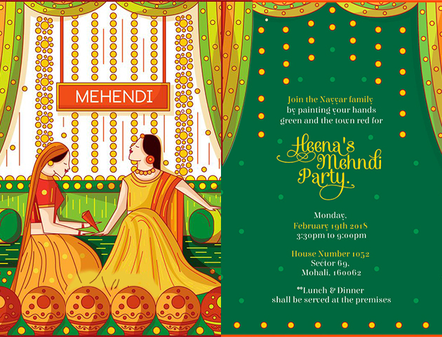 Latest Haldi Invitation Cards Haldi Ceremony Quotes Messages