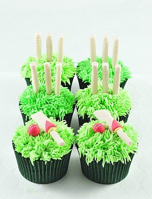 Cricket Cake, cricket theme party, cricket party, 7 course meal, 7 course meal menu, ipl party