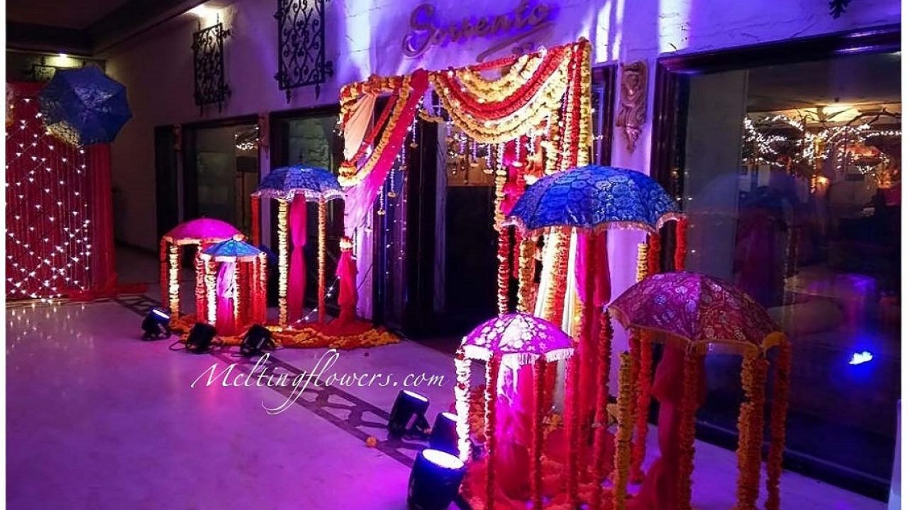 sangeet decoration