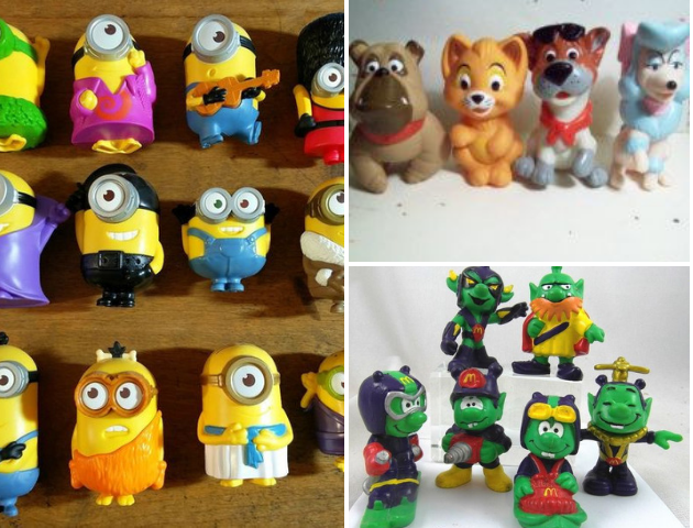 Mcdonalds Happy Meal toys: birthday party place