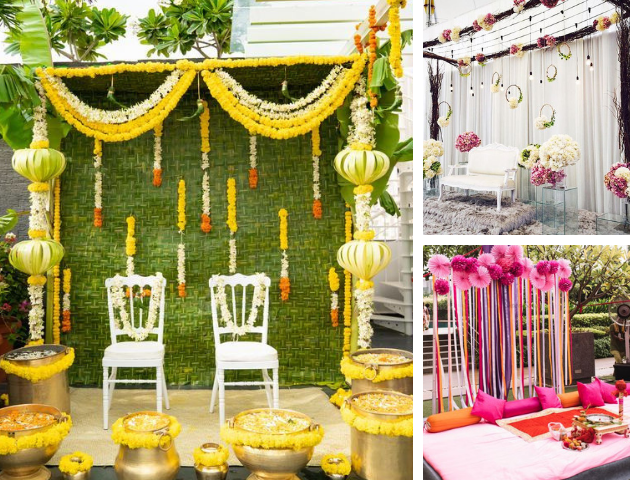 Haldi decoration under budget