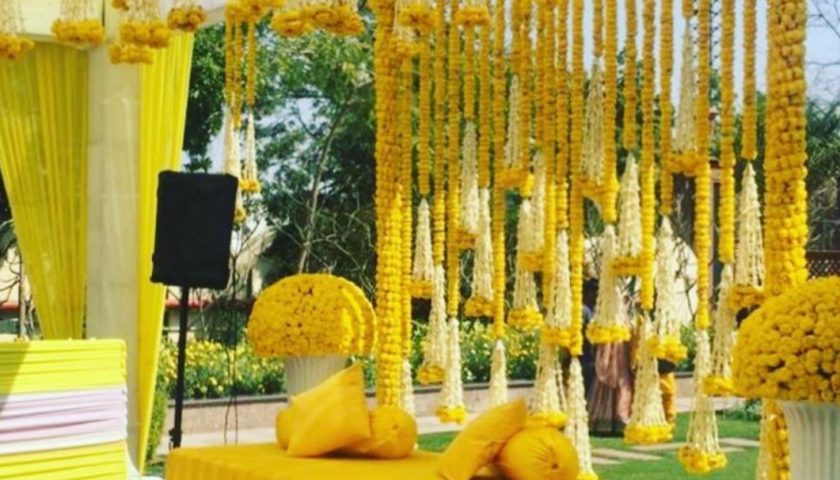 haldi decoration