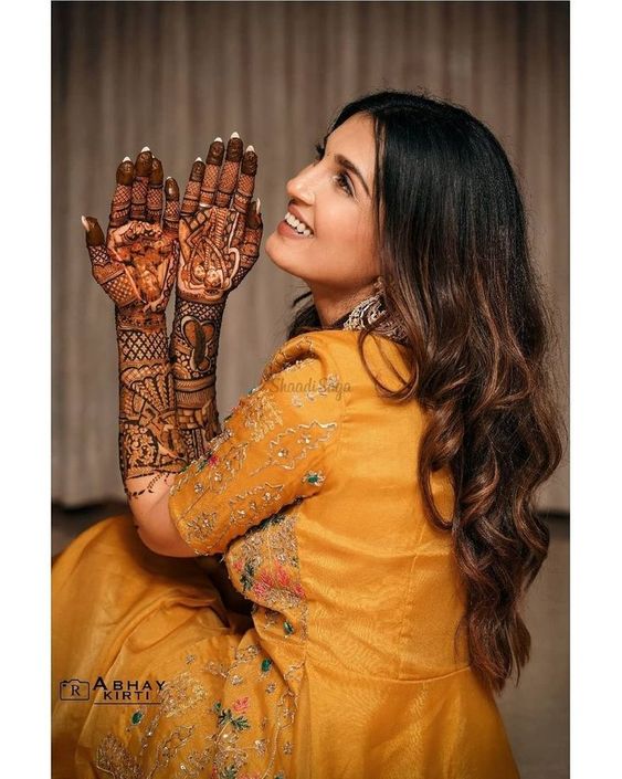 Celebrity Inspired Wedding Mehndi Designs 1