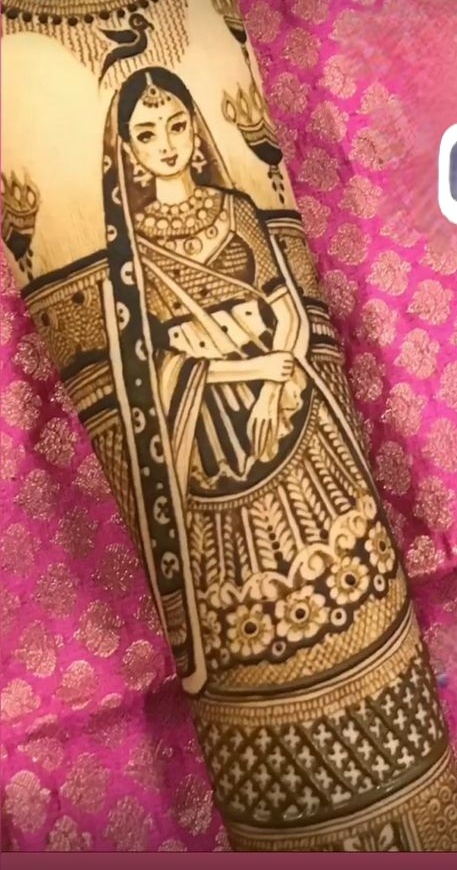 Dulhan Bridal Mehendi Designs 