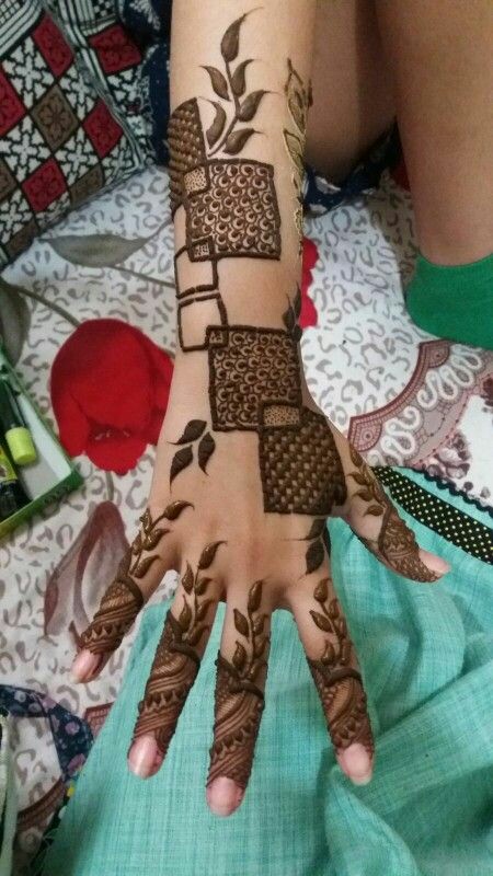 trending bridal mehndi designs - western