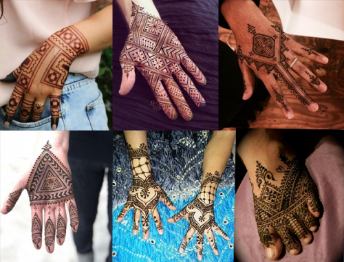 Trending bridal mehndi designs - moroccan