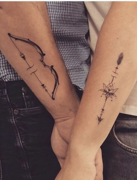 Couple Tattoo Ideas, Couple tattoo, Matching tattoo, His and Hers Tattoo, Marriage tattoo, Matching couple tattoo, Couple tattoo designs, Couple tattoos small, Best couple tattoos, Unique couple tattoos