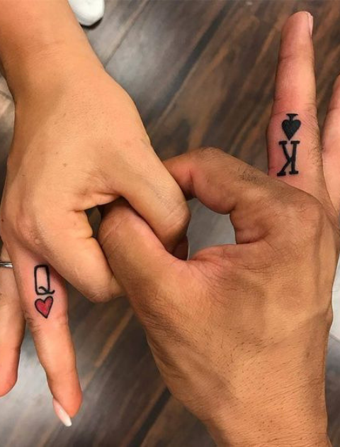 Couple Tattoo Ideas, Couple tattoo, Matching tattoo, His and Hers Tattoo, Marriage tattoo, Matching couple tattoo, Couple tattoo designs, Couple tattoos small, Best couple tattoos, Unique couple tattoos