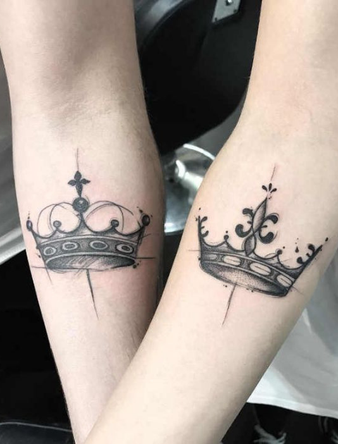 Tattoo uploaded by Vipul Chaudhary  Couple tattoo Tattoo for couples Couples  tattoo ideas  Tattoodo