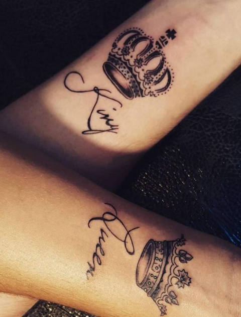 Couple Tattoos Designs Small