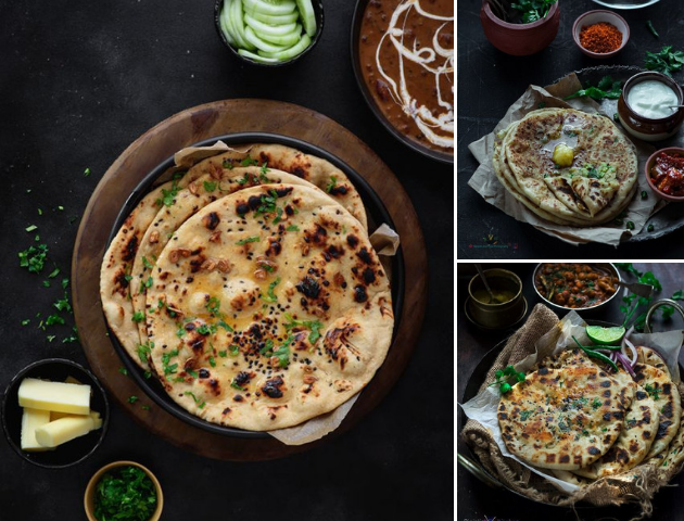 Best Indian Wedding Dishes Main Course - Aloo Paranthas