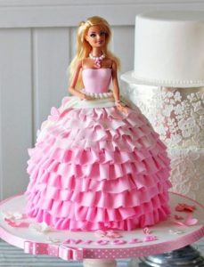 Barbie Doll 1st Birthday Cake Ideas: