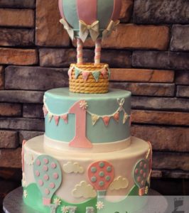 Hot Air Balloon Cake