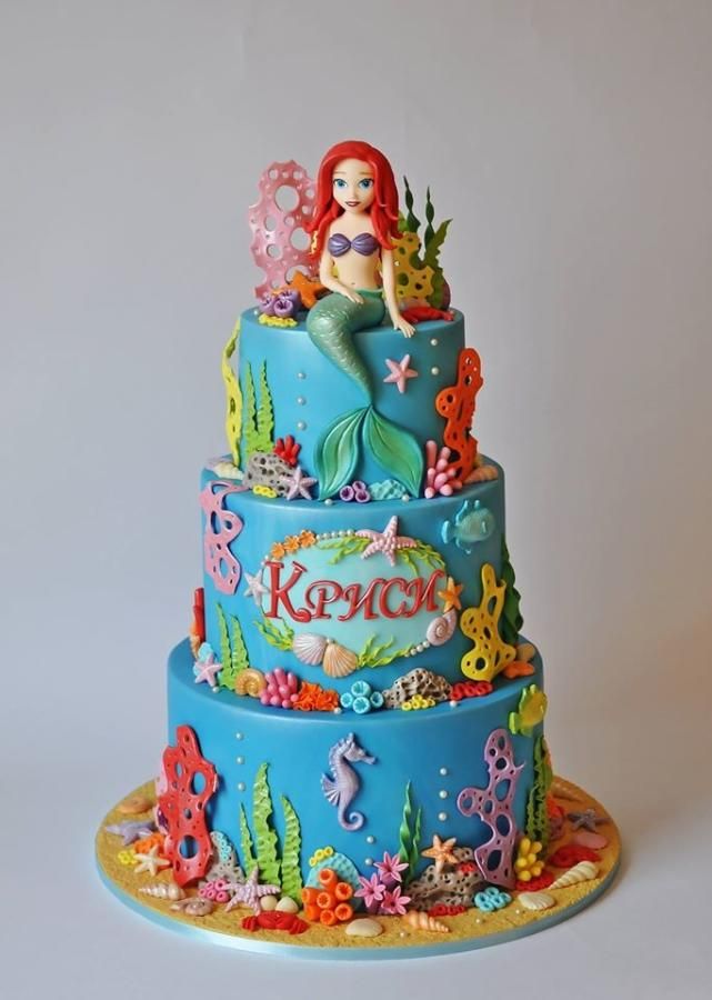 Mermaid Birthday Cake