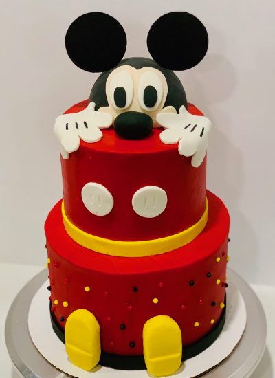 Mickey Mouse Birthday Cake