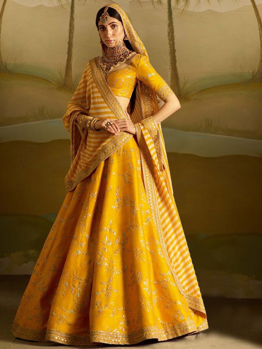 Yellow Lehenga Colour